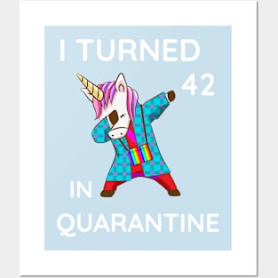 I Turned 42 In Quarantine Posters and Art